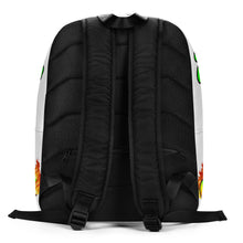Load image into Gallery viewer, BLAZIN BOARDZ RASTA BACKPACK WHITE