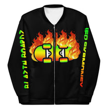 Load image into Gallery viewer, BLAZIN BOARDZ RASTA BLACK JACKET