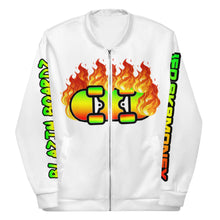 Load image into Gallery viewer, BLAZIN BOARDZ RASTA WHITE JACKET