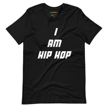 Load image into Gallery viewer, I AM HIP HOP T-SHIRT SPACE BLACK
