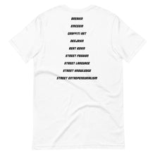 Load image into Gallery viewer, I AM HIP HOP T-SHIRT DIAMOND WHITE