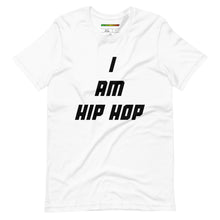 Load image into Gallery viewer, I AM HIP HOP T-SHIRT DIAMOND WHITE