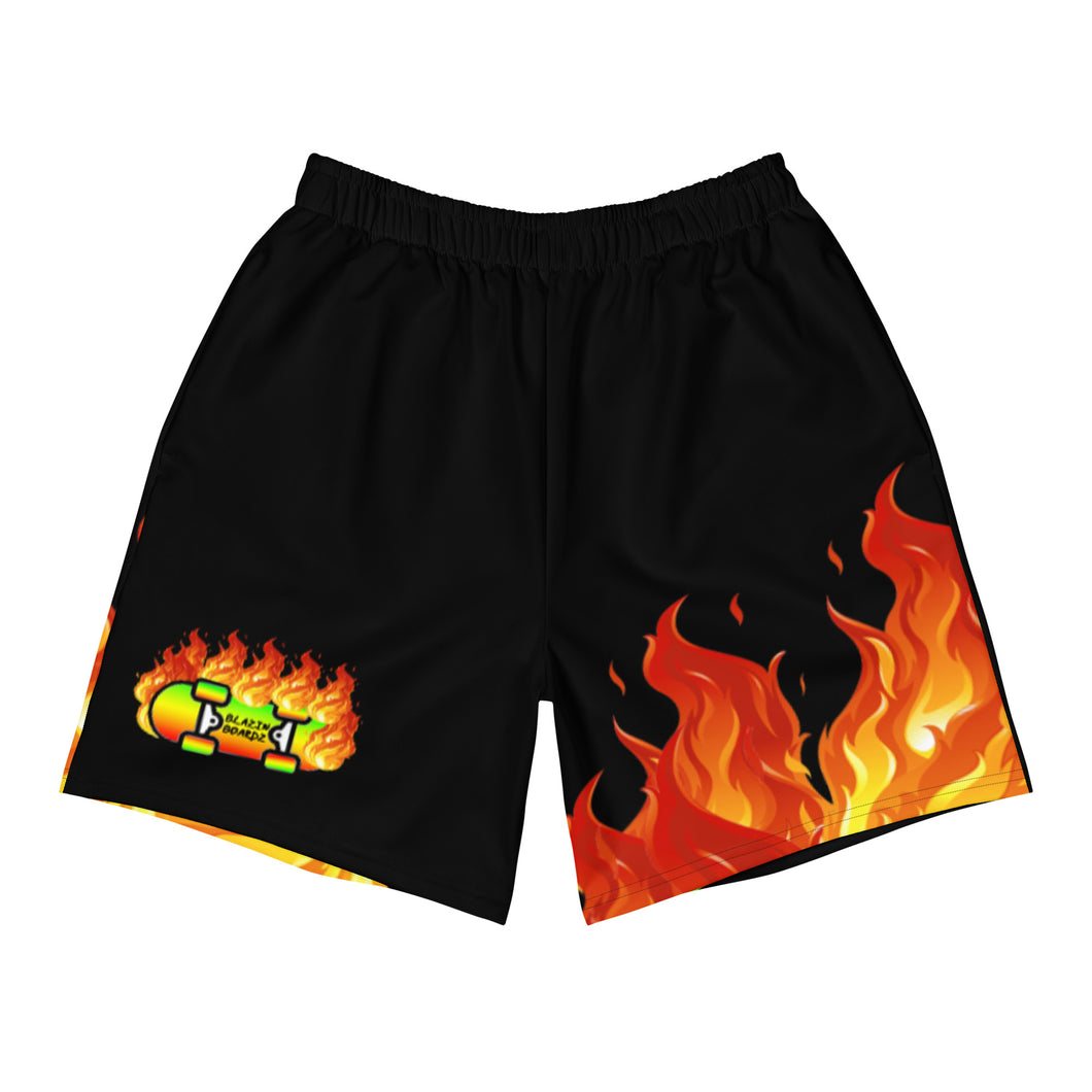 BLAZIN BOARDZ RASTA SHORTS BLACK