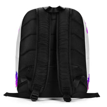 Load image into Gallery viewer, BLAZIN BOARDZ PURPLE FLAMEZ BACKPACK

