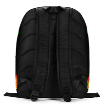 Load image into Gallery viewer, BLAZIN BOARDZ RASTA BACKPACK BLACK
